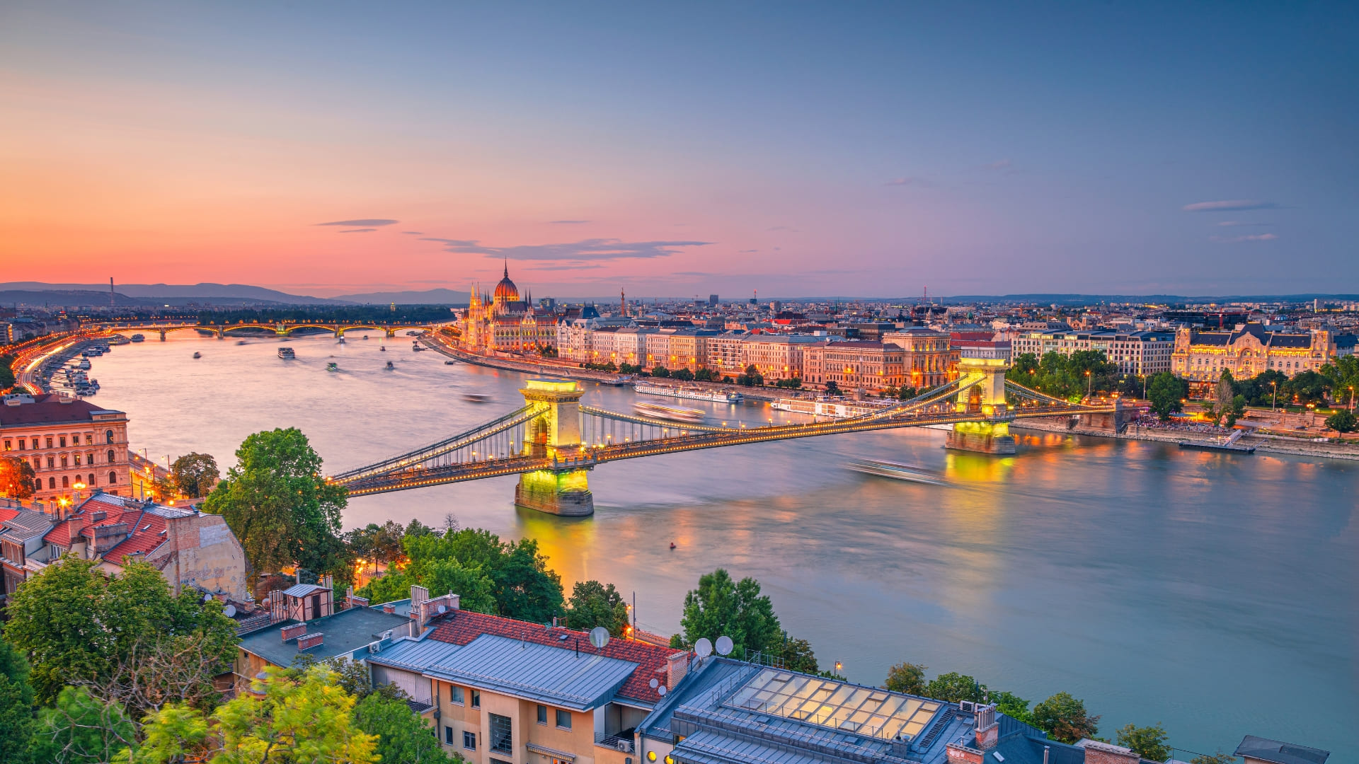 Budapest river cruise